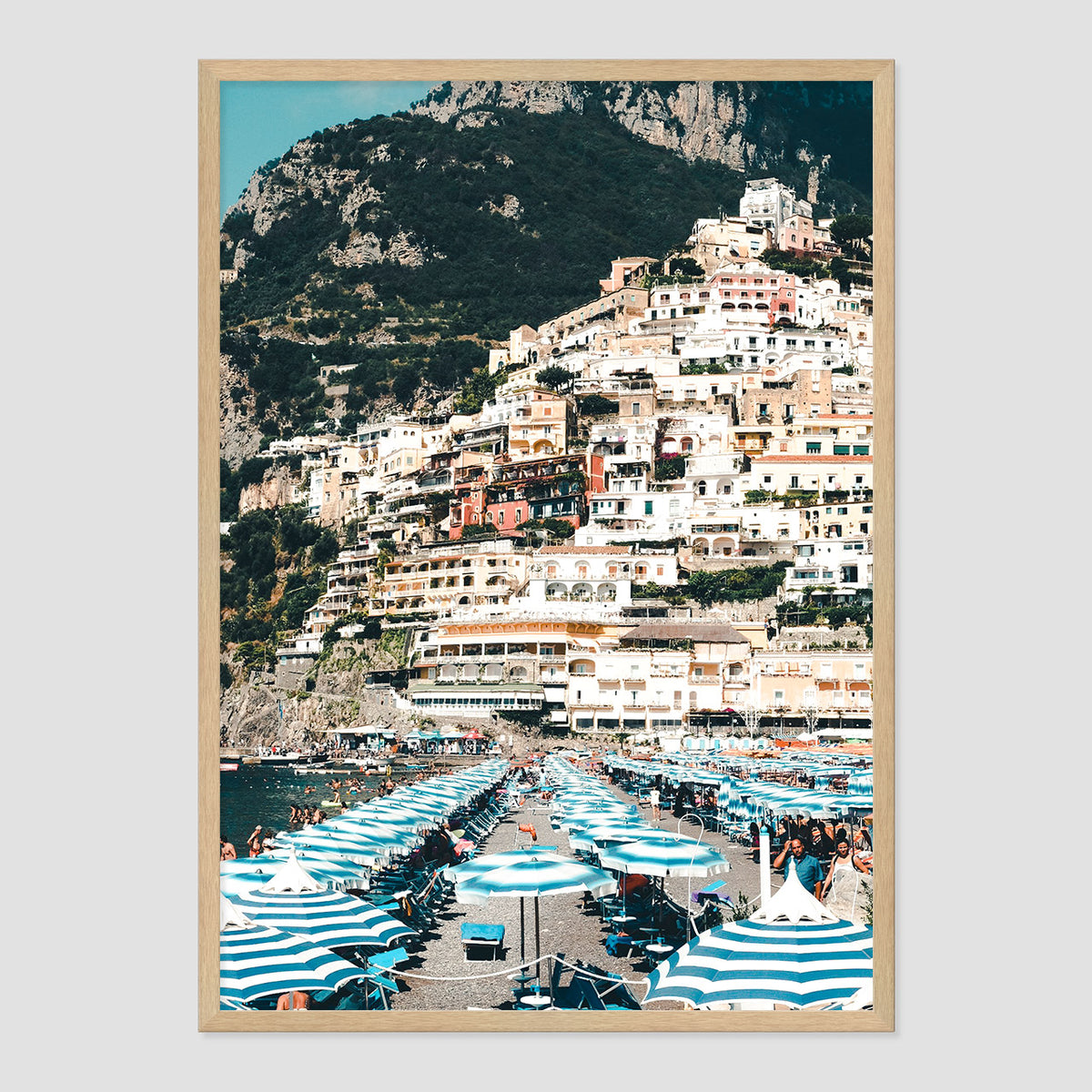 Positano Beach Print