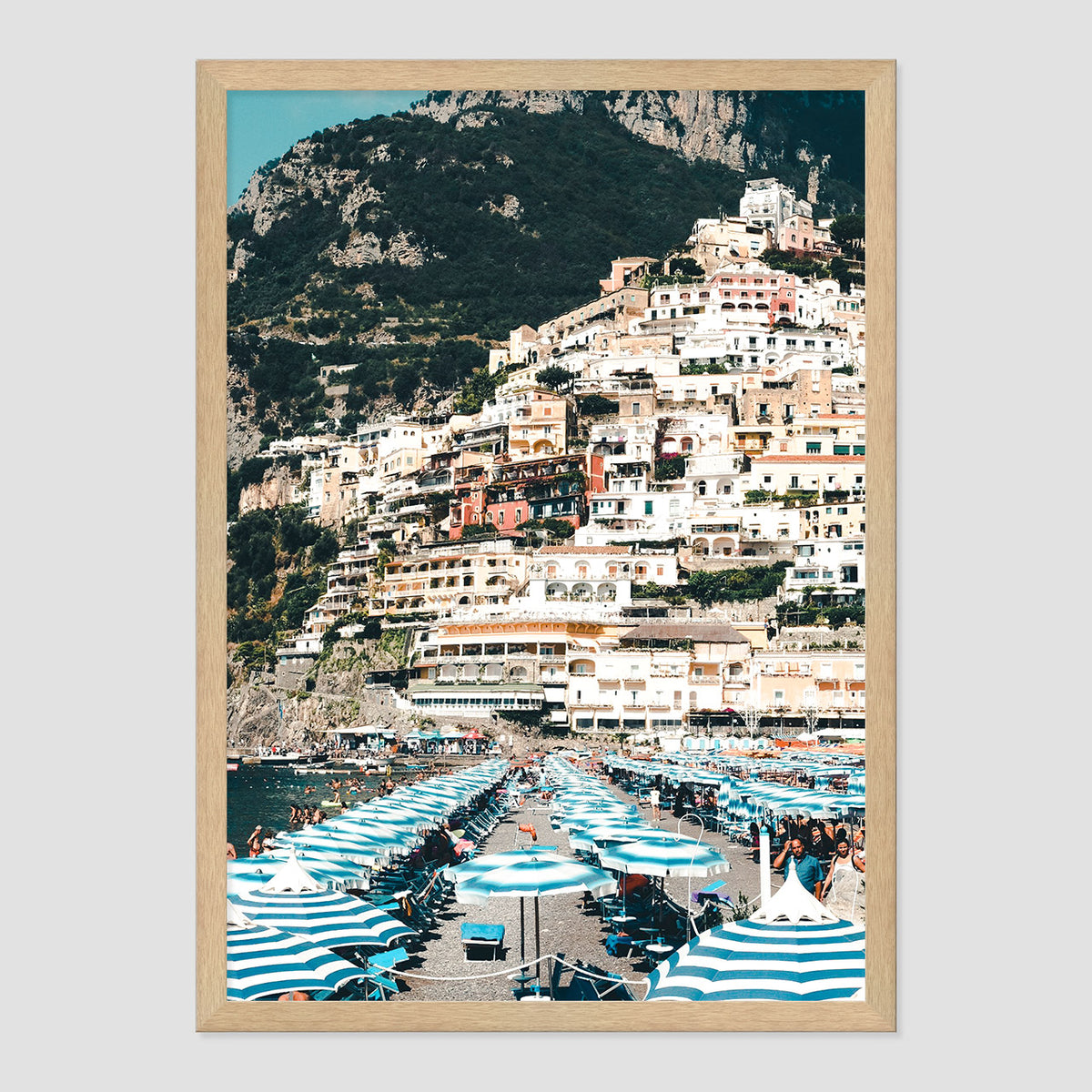 Positano Beach Print