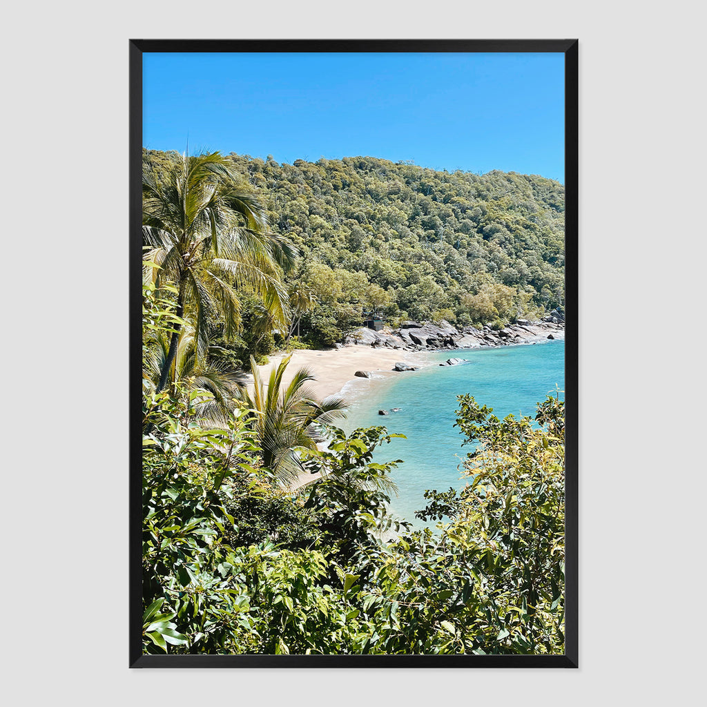 Private Island Photo Print A2 White Frame in arch home decor