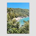Private Island Photo Print A3 Black Frame