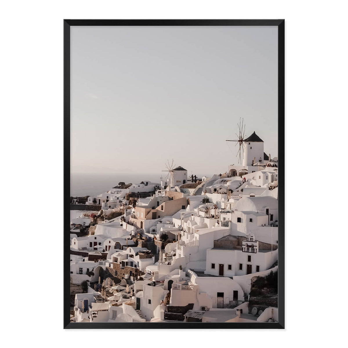 Santorini Summer Print