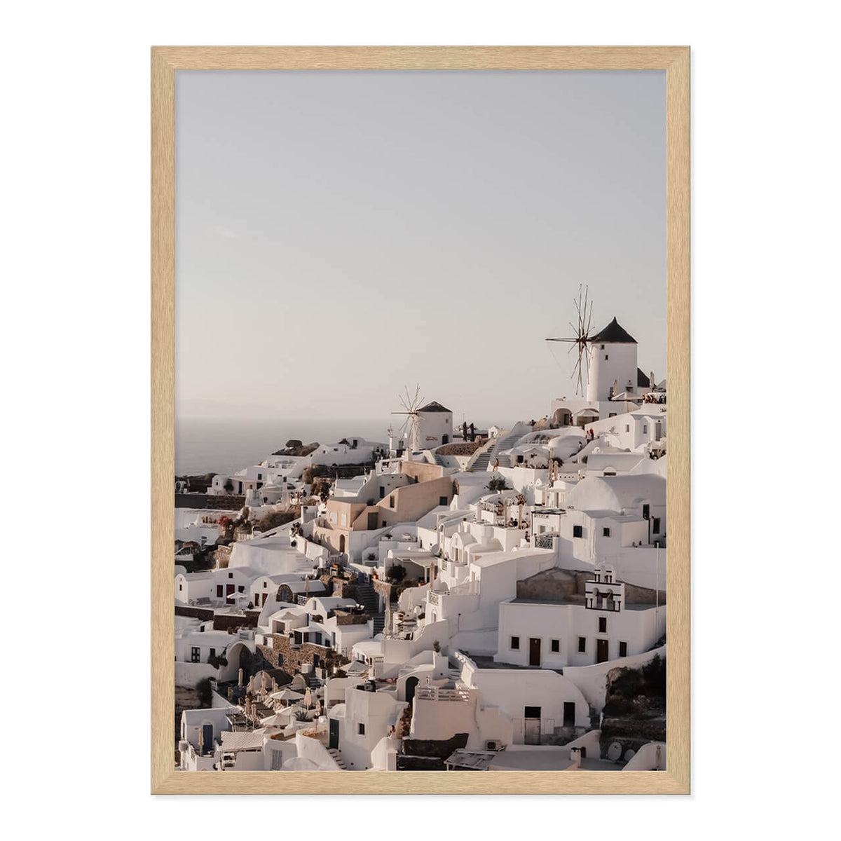 Santorini Summer Print