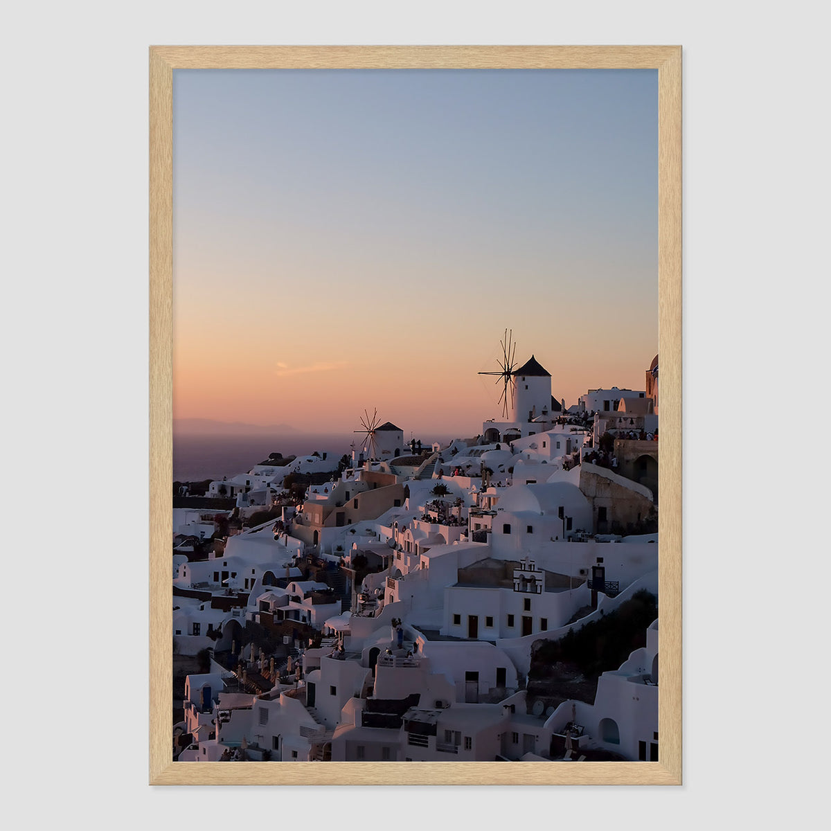 Santorini Sunsets Print