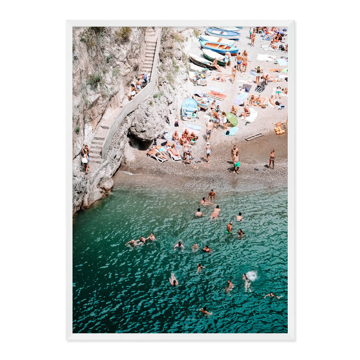 Seaside Swims Print
