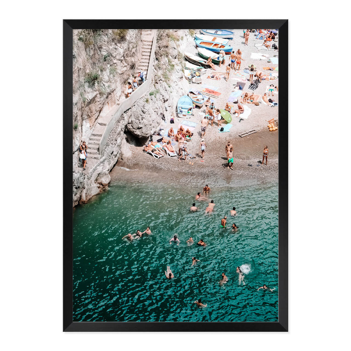 Seaside Swims Print