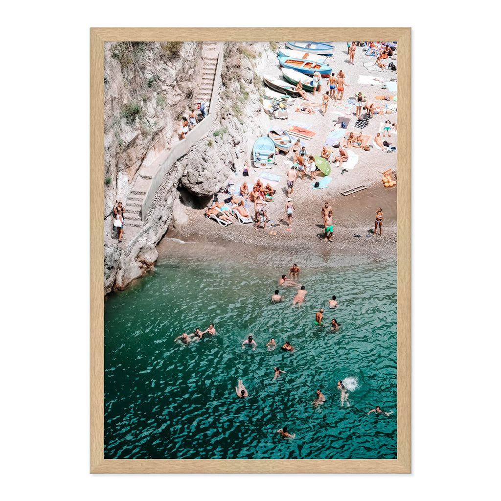 Seaside Swims Print