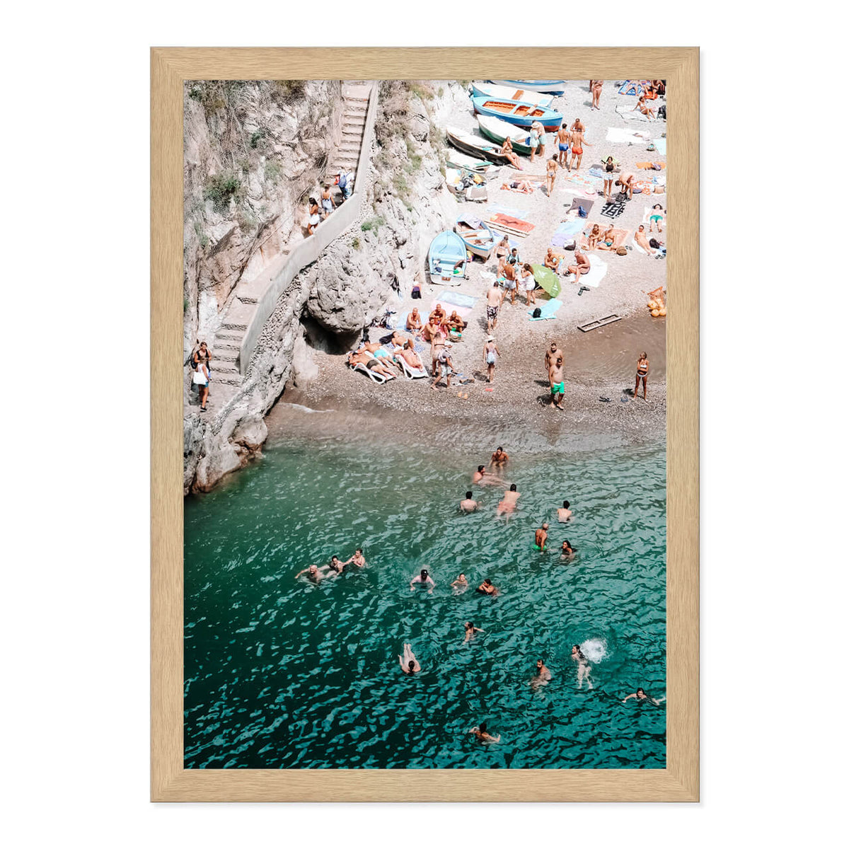 Seaside Swims Print