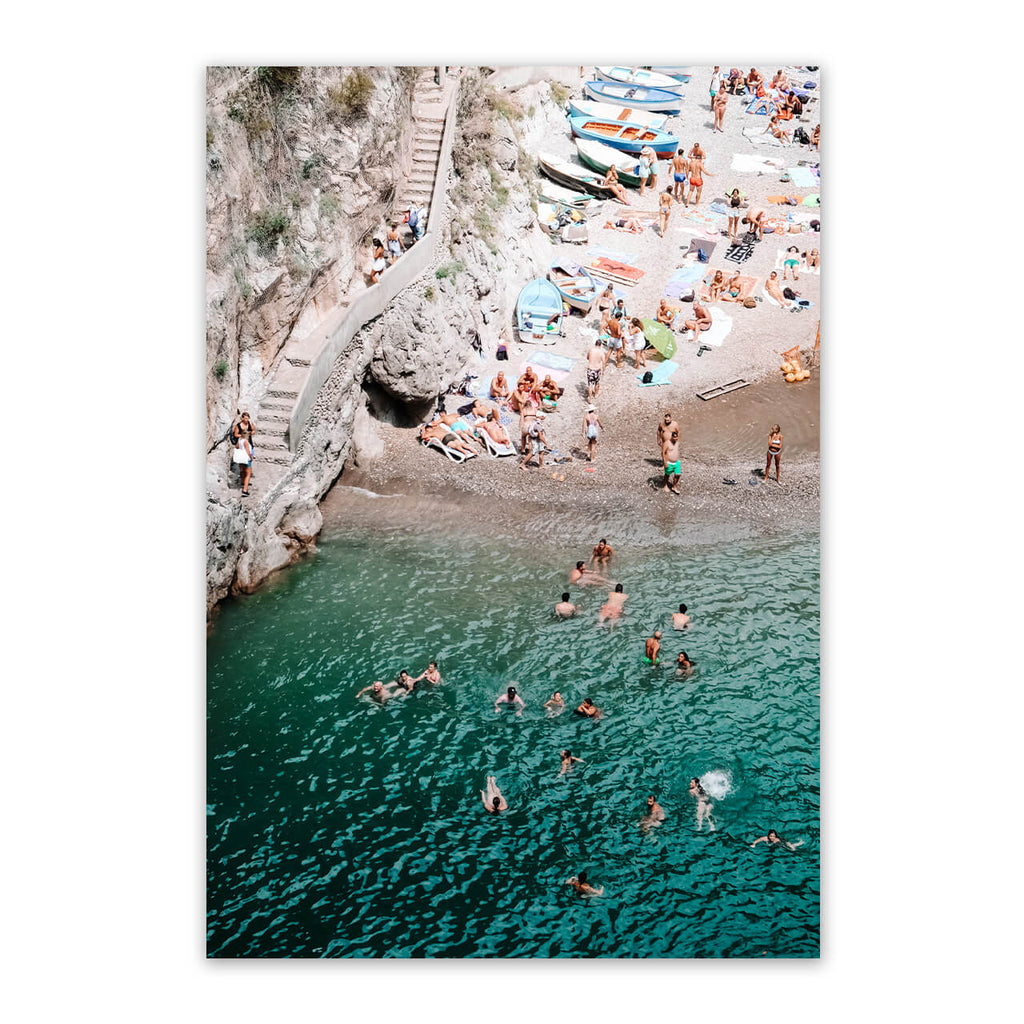 Seaside Swims Print