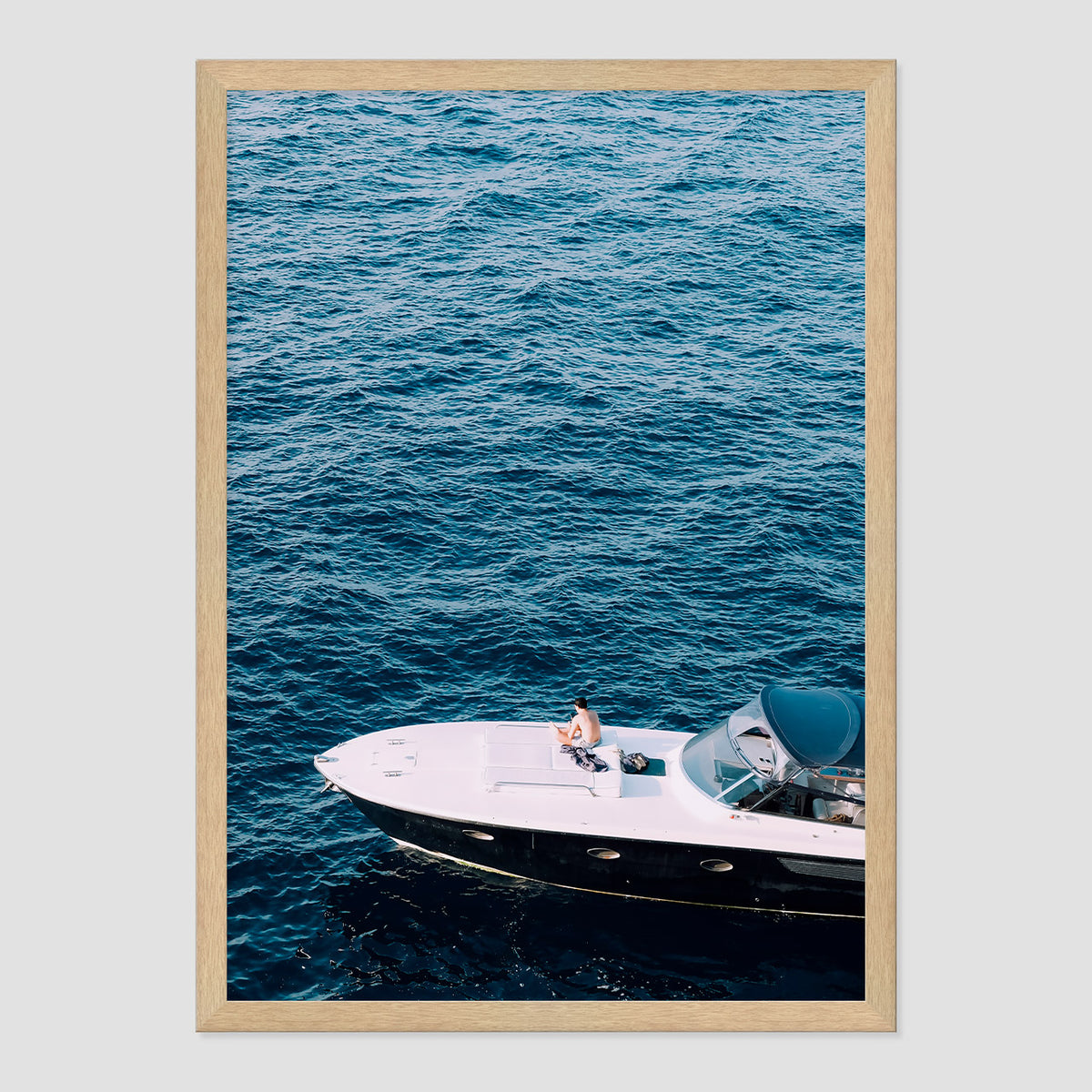Speedboat Isolation Print