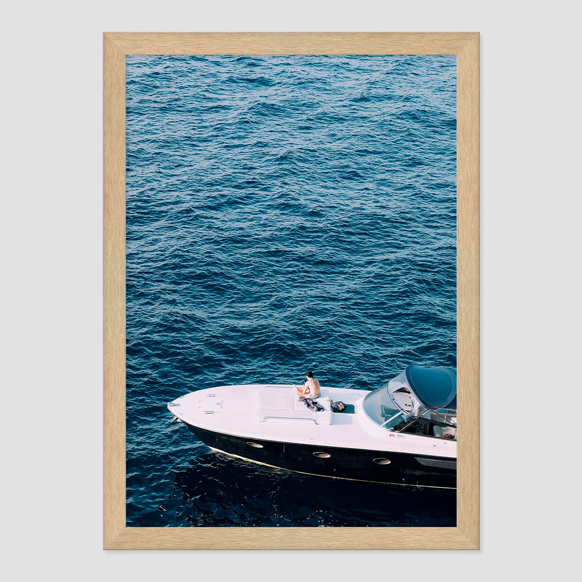 Speedboat Isolation Print