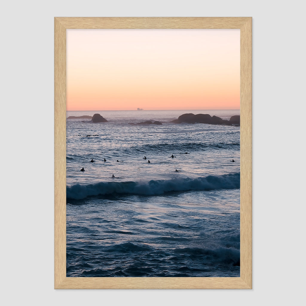 Sunset Surfers Print