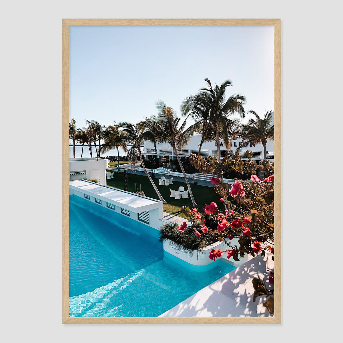 Poolside Print