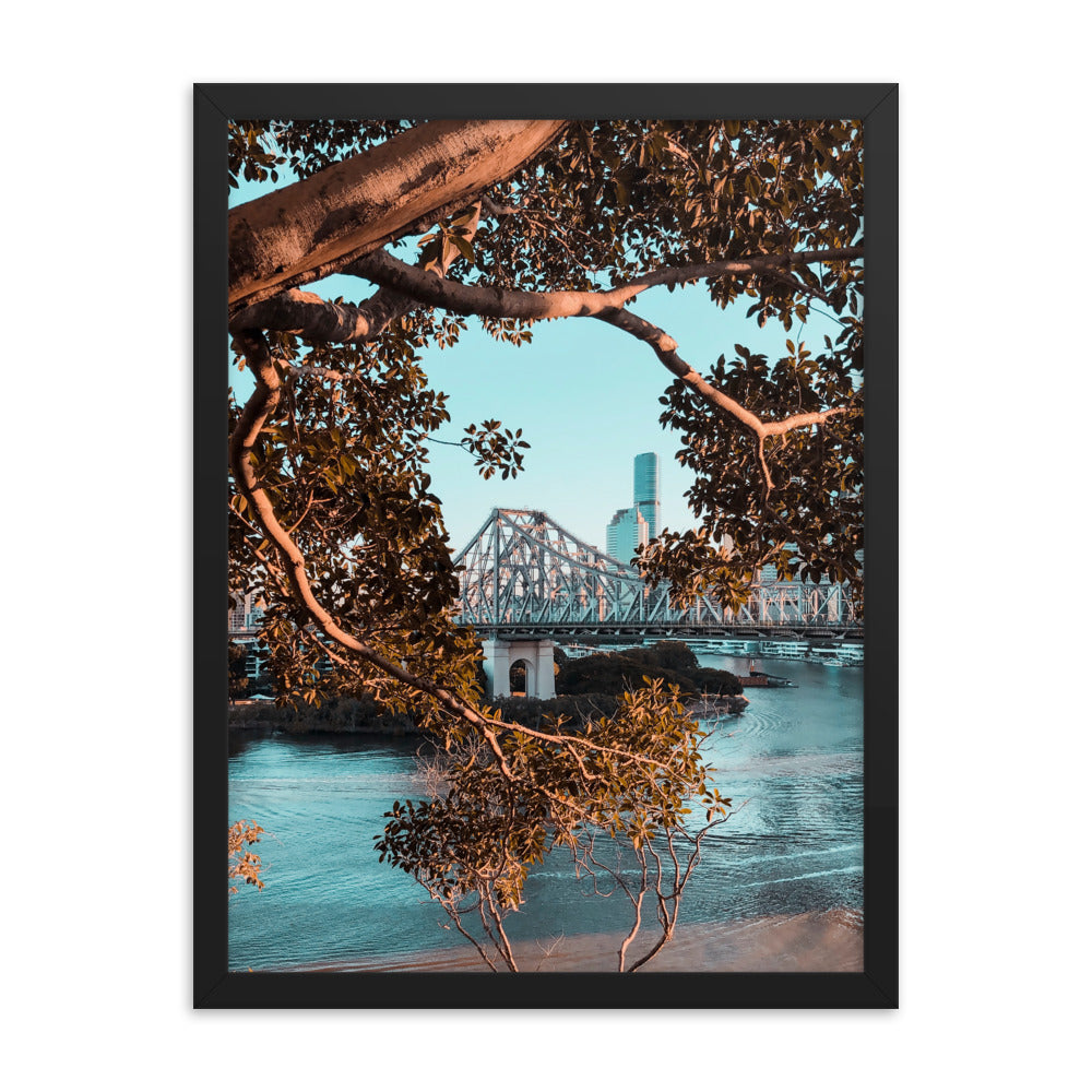 Peek-a-view Photo Print A3 Natural Timber Frame