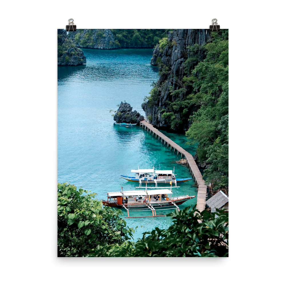 Coron Boats Photo Print