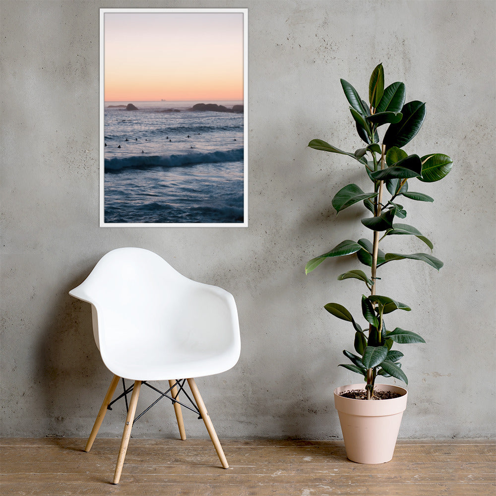 Sunset Surfers Print