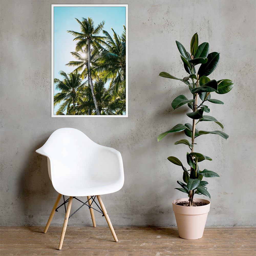 Palm Skies Print