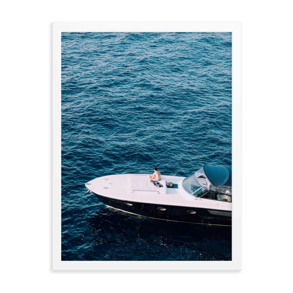 Speedboat Isolation Print