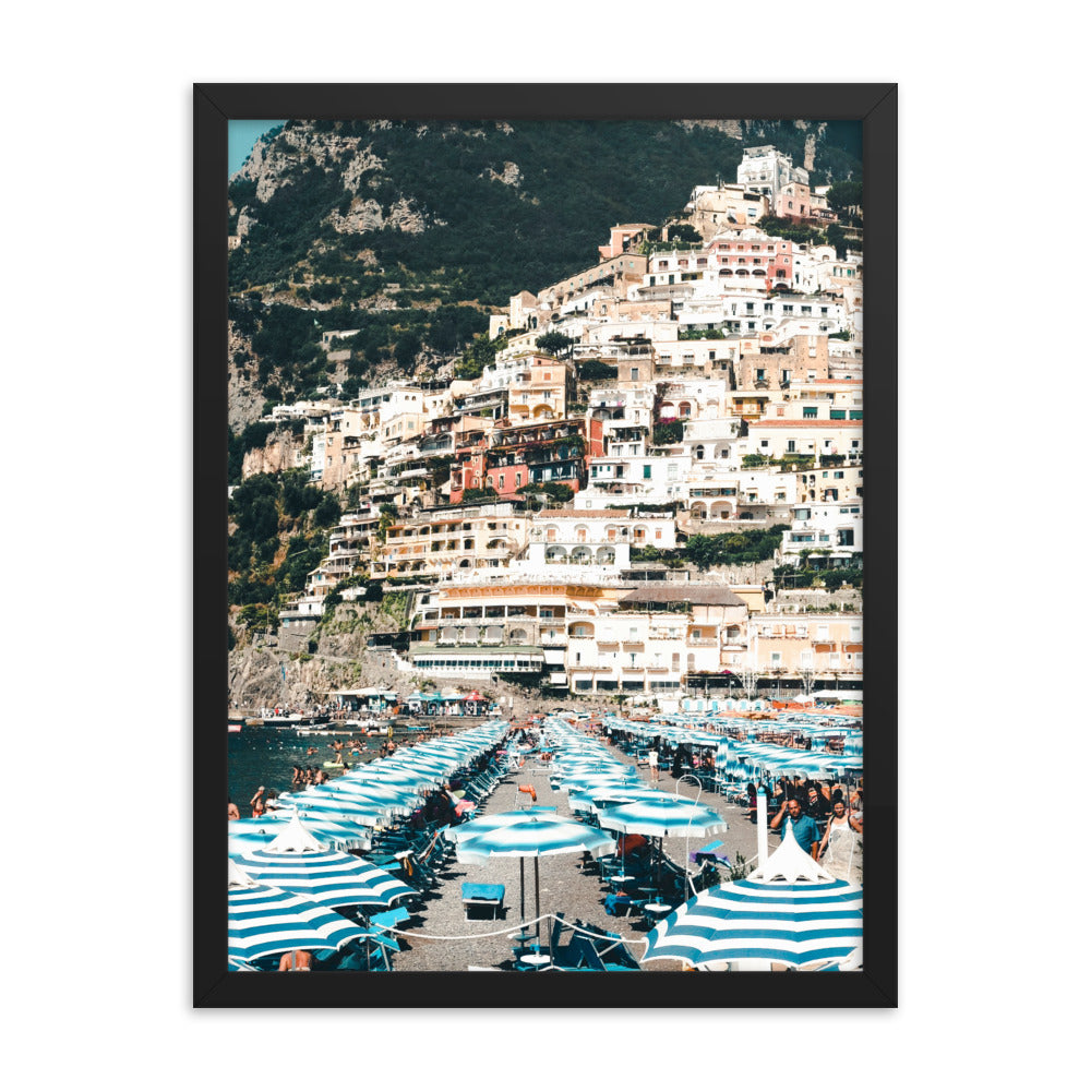 Positano Beach Print