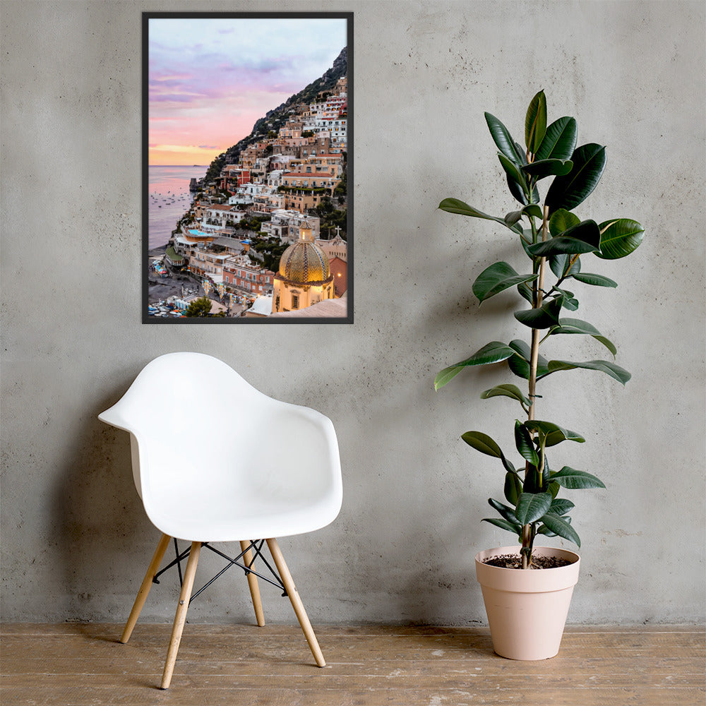 Positano Pinks Print