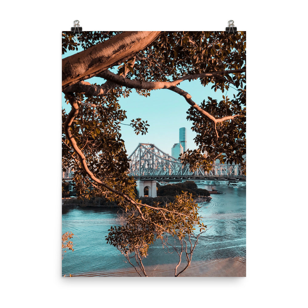 Peek-a-view Photo Print