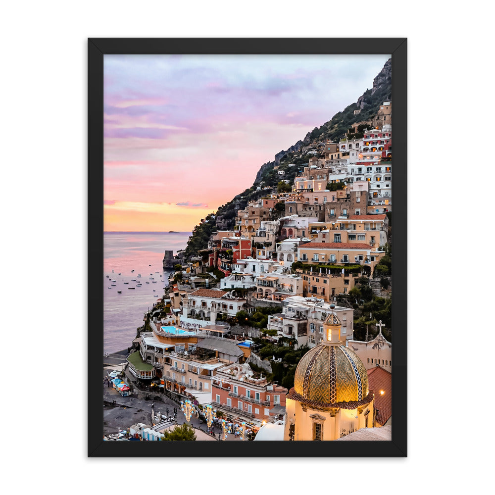 Positano Pinks Print