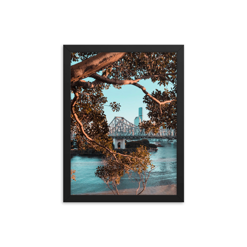 Peek-a-view Photo Print A3 Black Frame