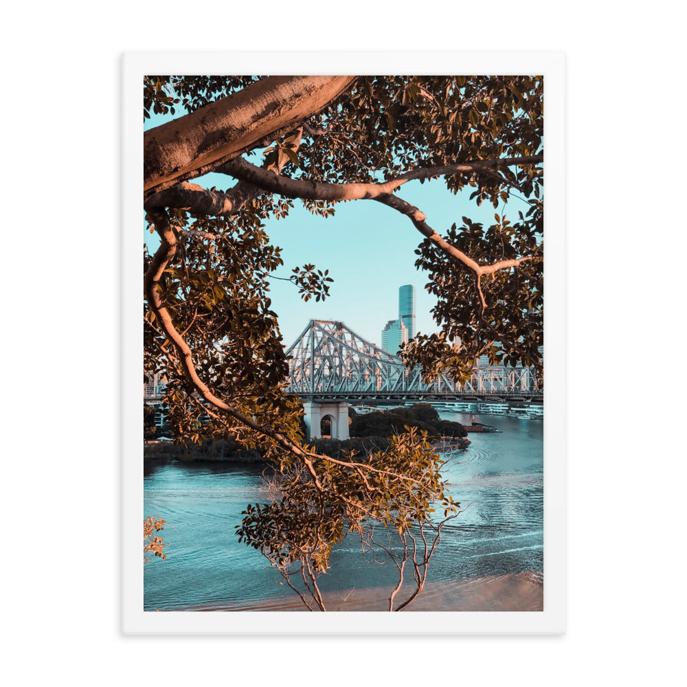 Peek-a-view Photo Print A1 Black Frame