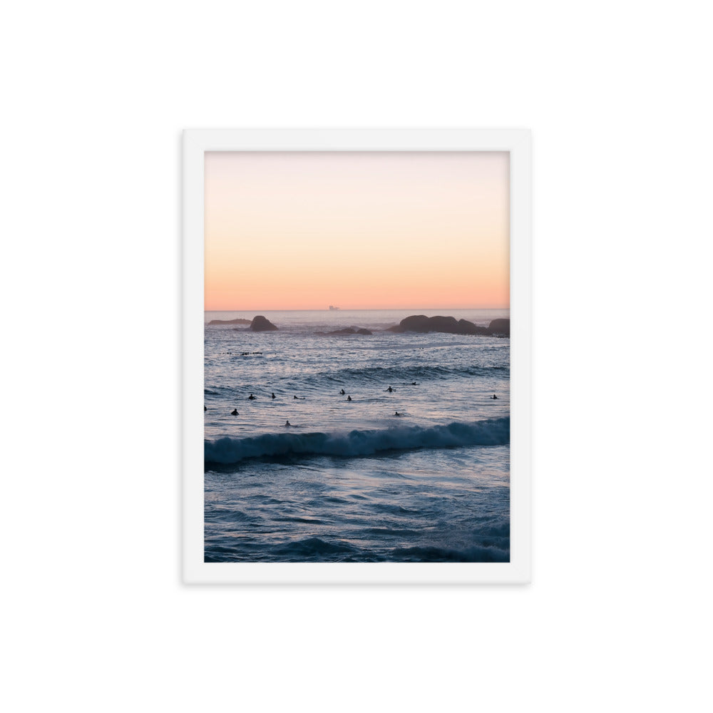 Sunset Surfers Print