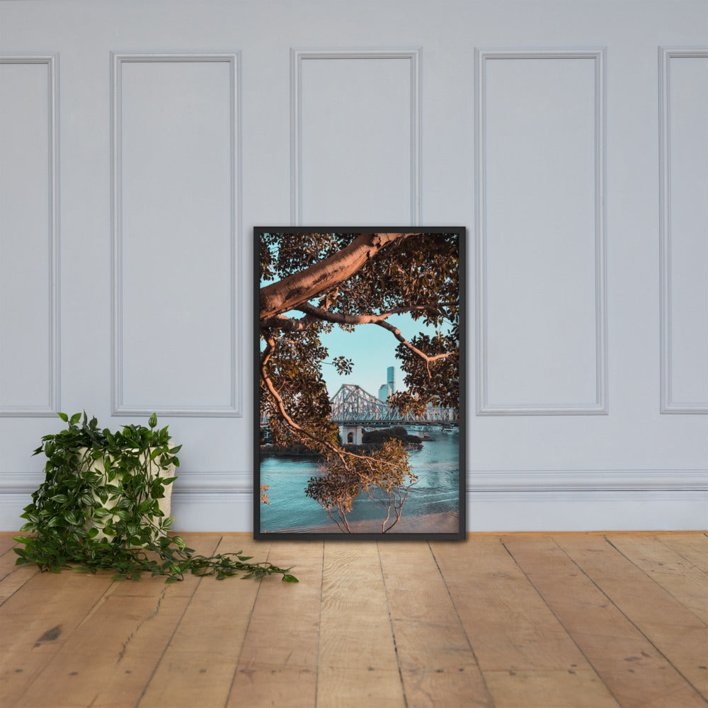 Peek-a-view Photo Print A1 White Frame
