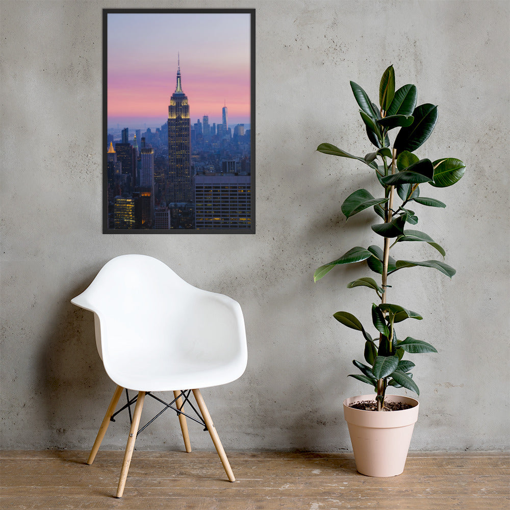 empire state print a1 - 84.1 x 59.4cm / black