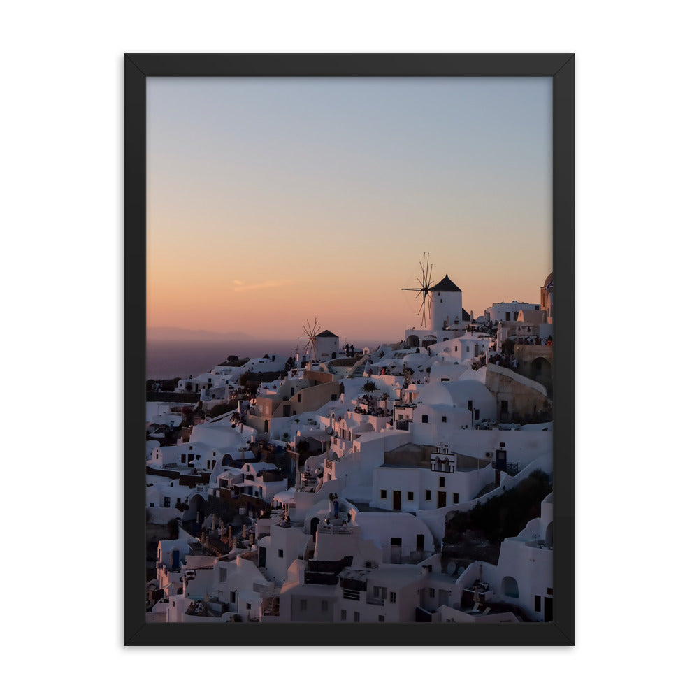 Santorini Sunsets Print