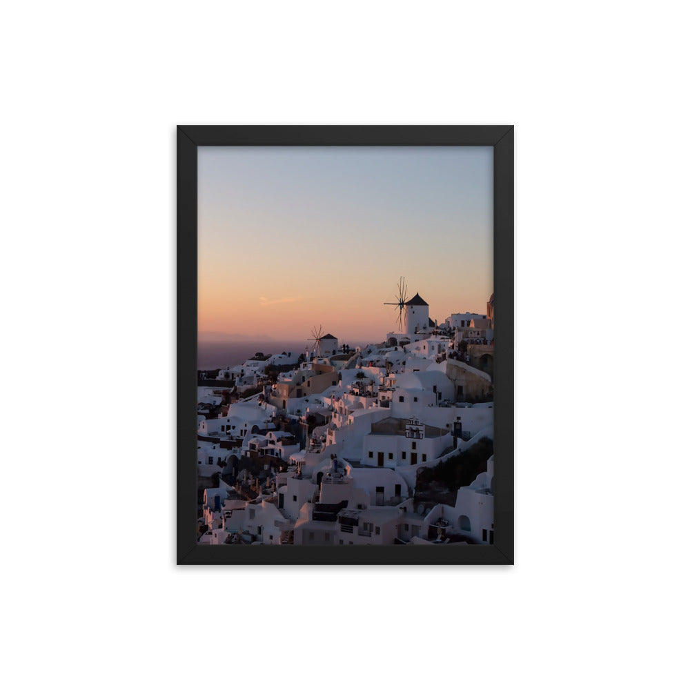 Santorini Sunsets Print