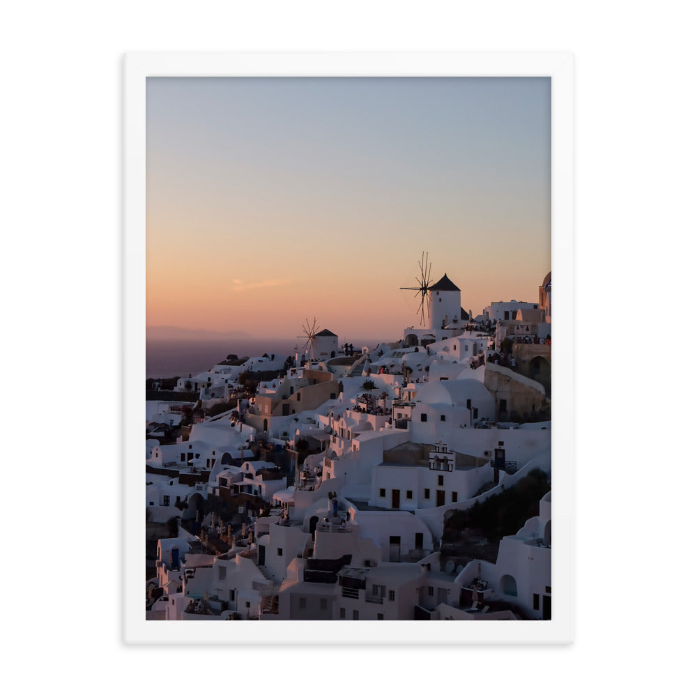 Santorini Sunsets Print