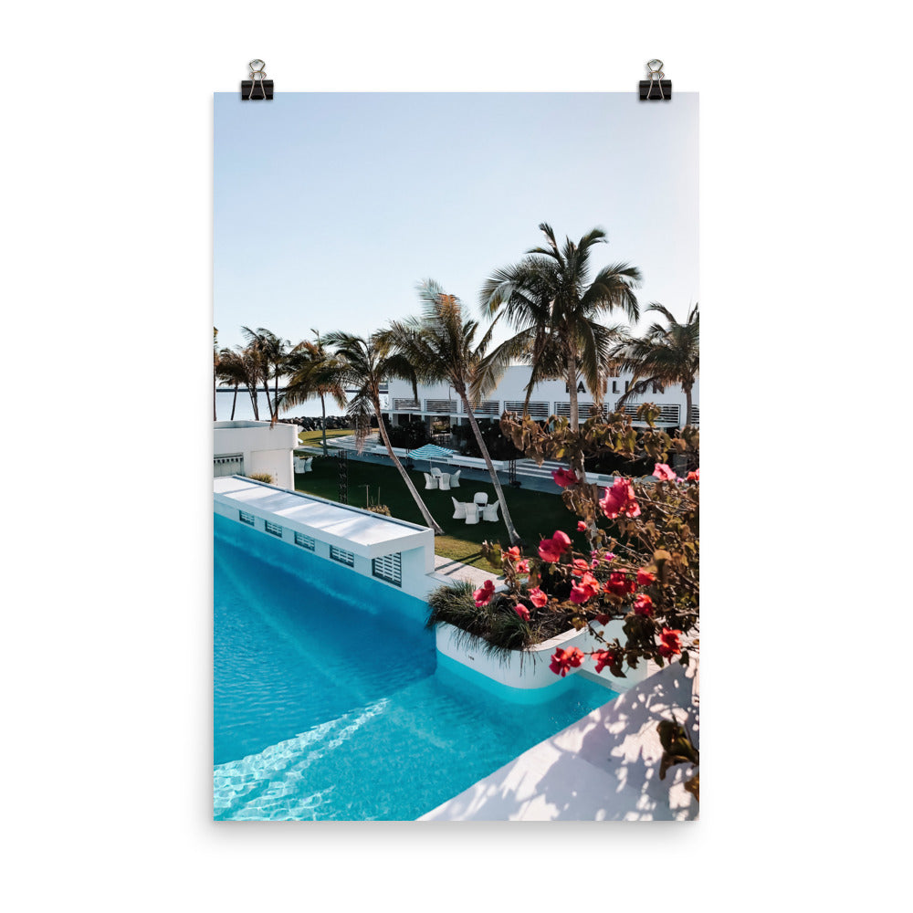 Poolside Print