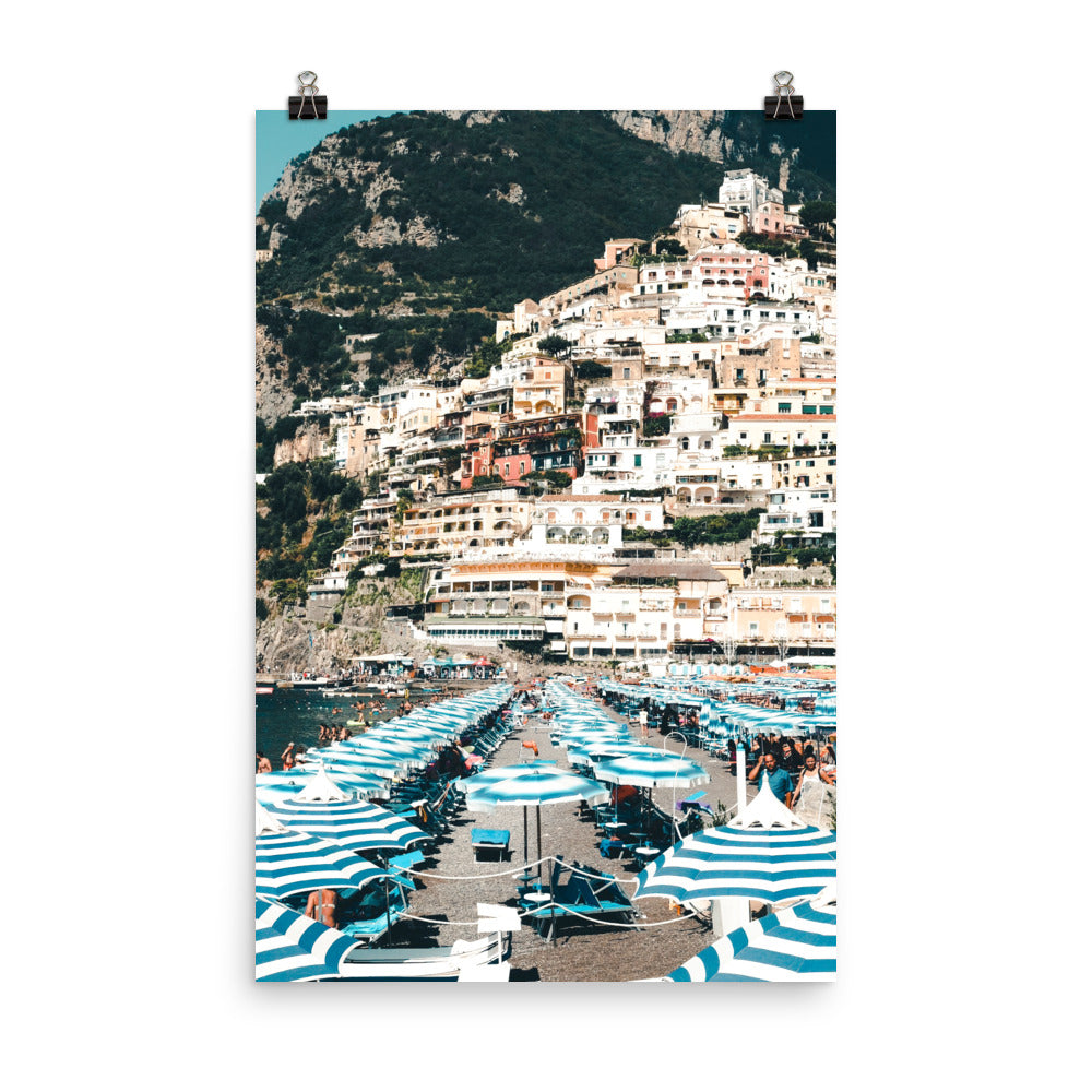 Positano Beach Print