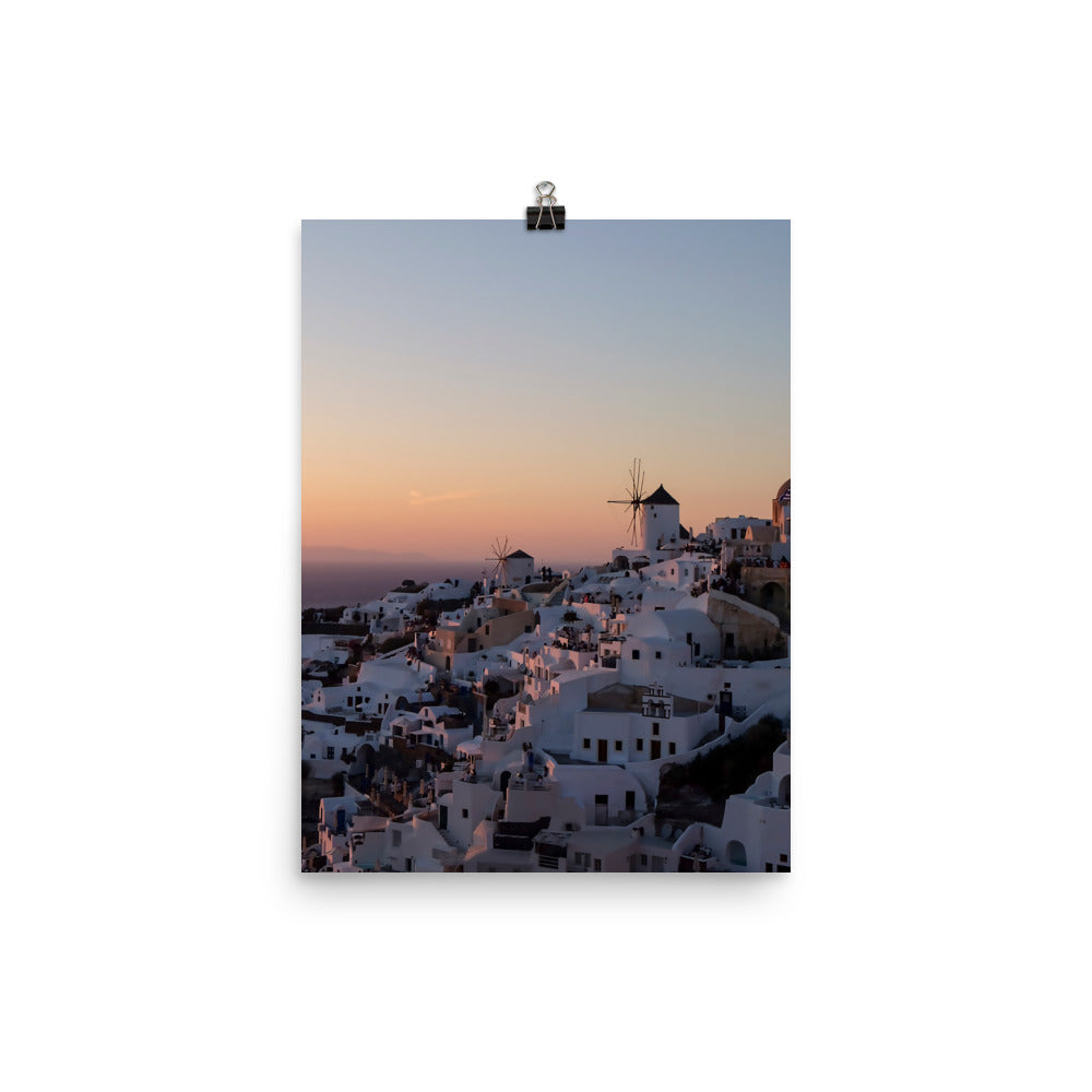 Santorini Sunsets Print