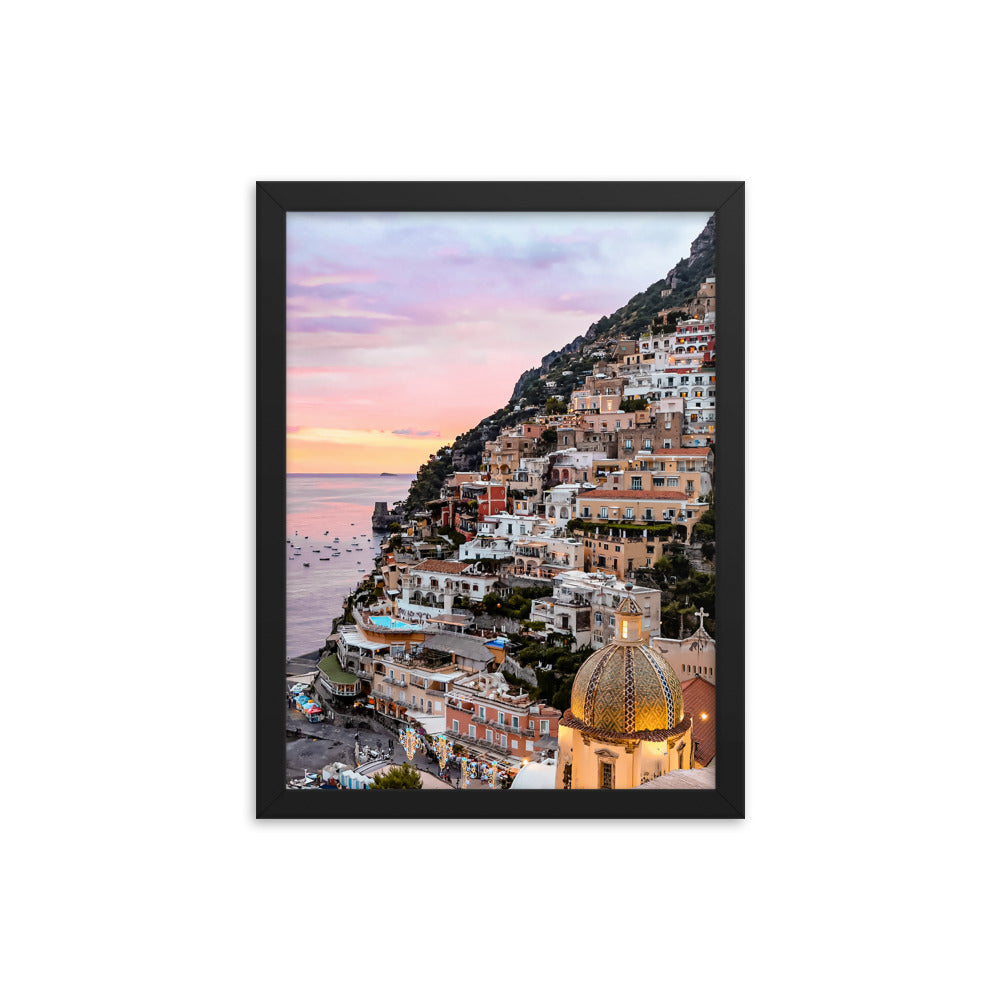 Positano Pinks Print