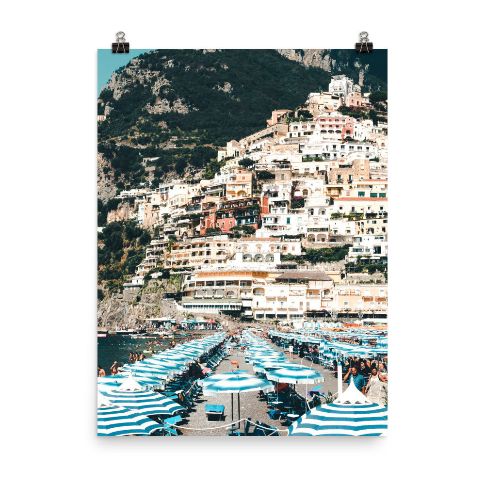 Positano Beach Print