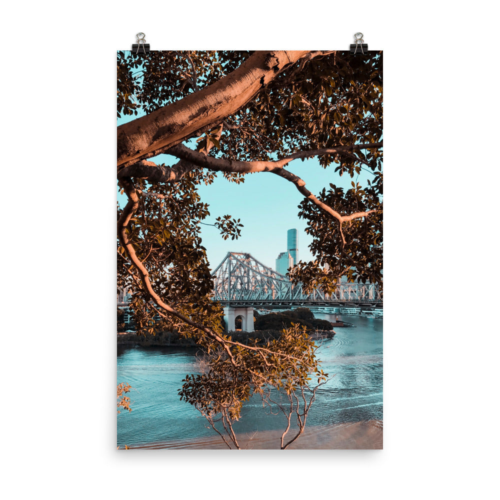 Peek-a-view Photo Print A2 White Frame