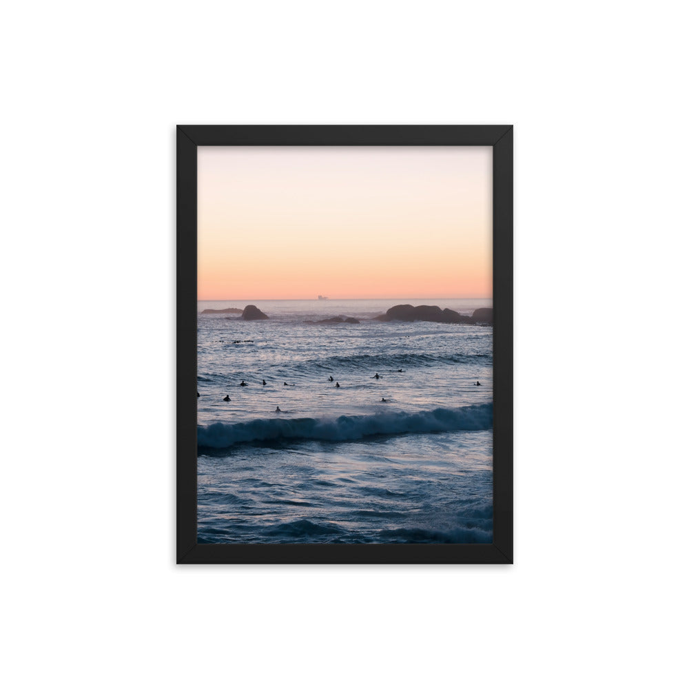 Sunset Surfers Print