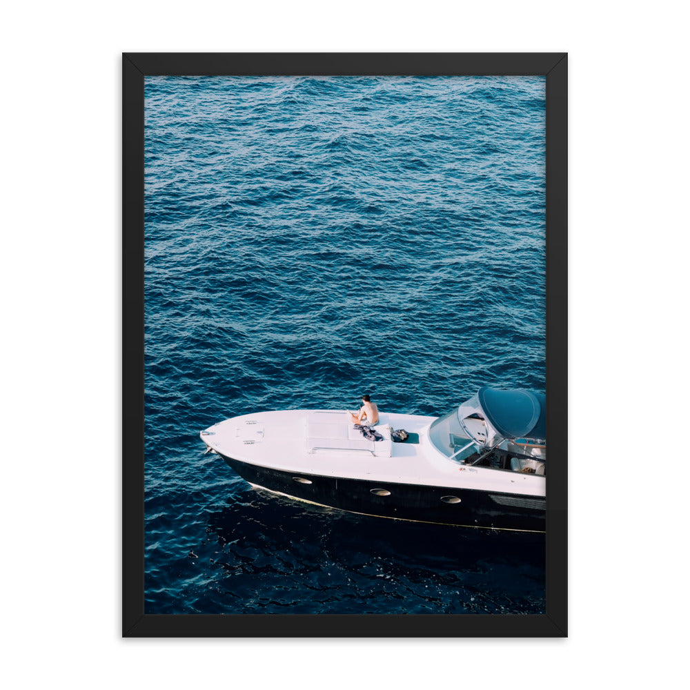 Speedboat Isolation Print