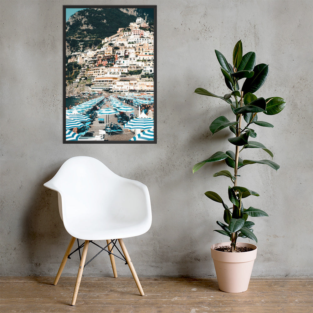 Positano Beach Print