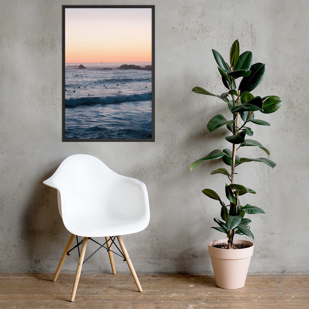 Sunset Surfers Print