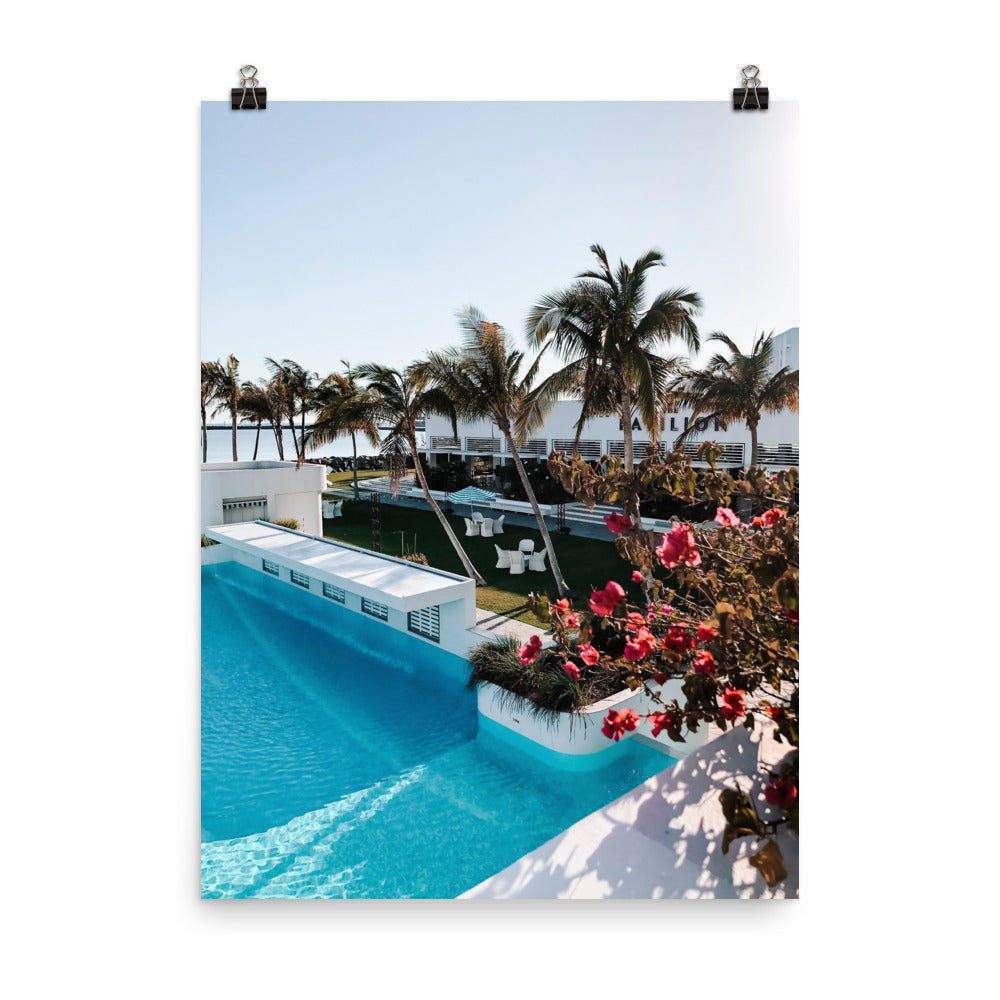 Poolside Print