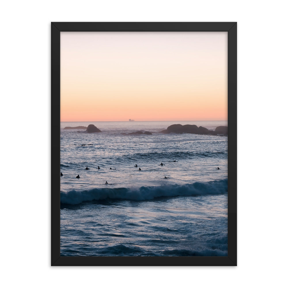 Sunset Surfers Print