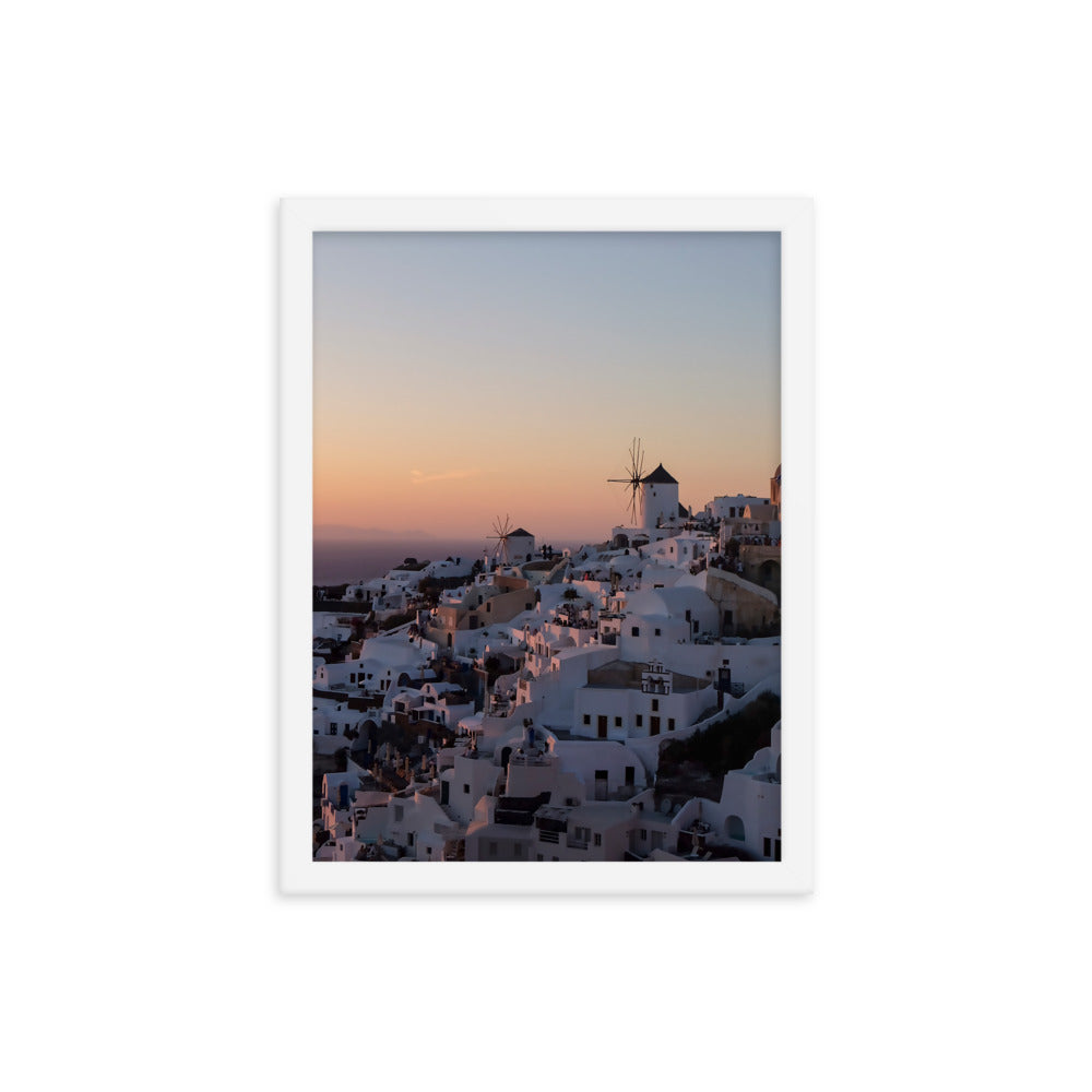 Santorini Sunsets Print